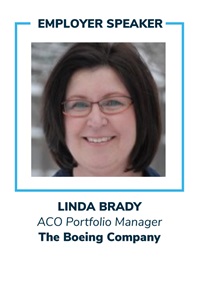 Linda Brady, ACO Portfolio Manager, The Boeing Company